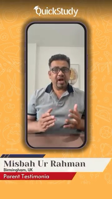 Misbah Ur Rahman — parent testimonial thumbnail
